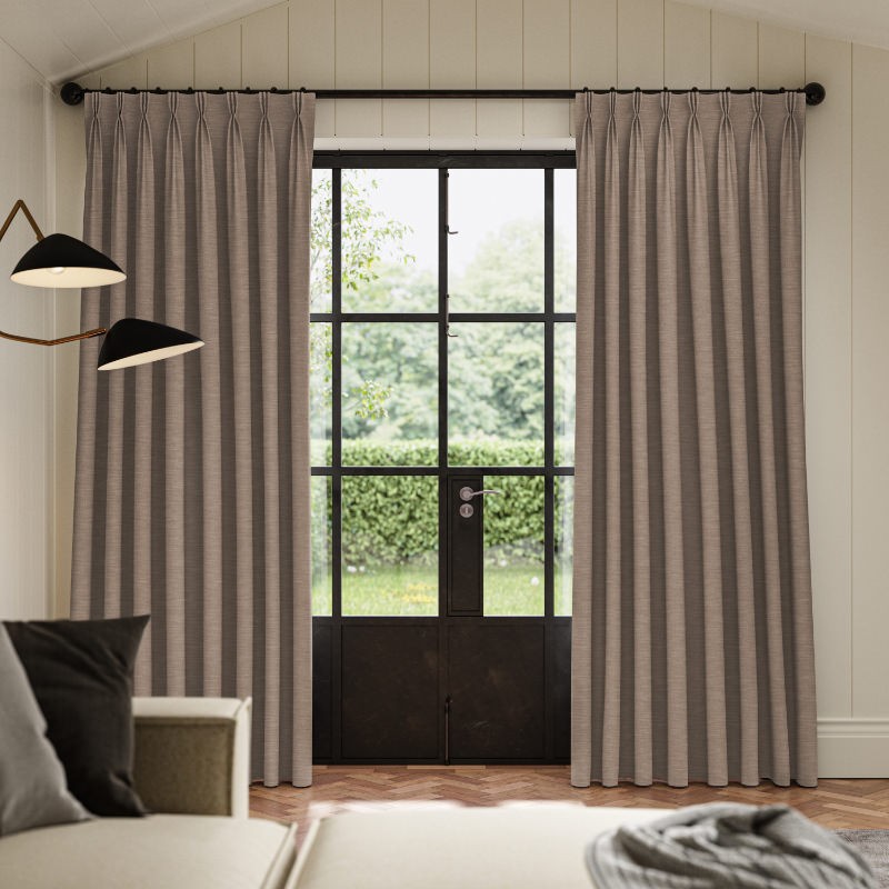 Curtis Oatmeal Blackout Curtain