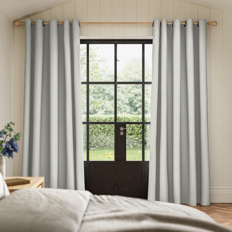 Curtis White Blackout Curtain