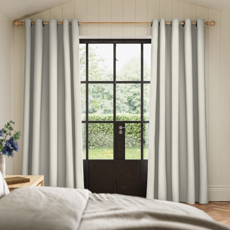 Downey Snow Dim Out Curtain
