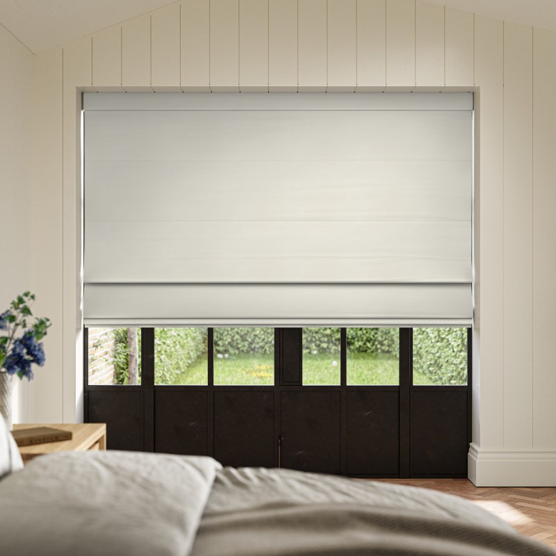 Downey Snow Dim Out Roman Blind