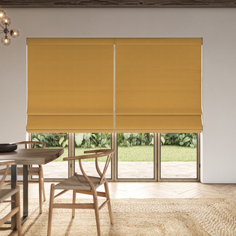 Downey Sun Dim Out Roman Blind