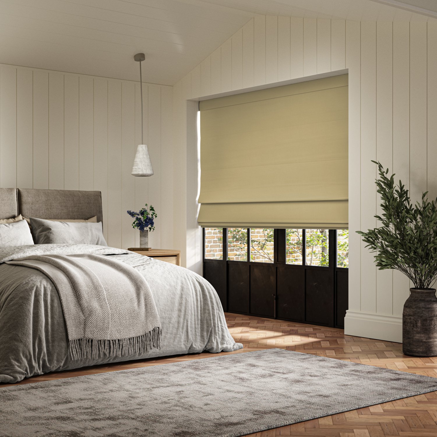 frida apple plain roman blind