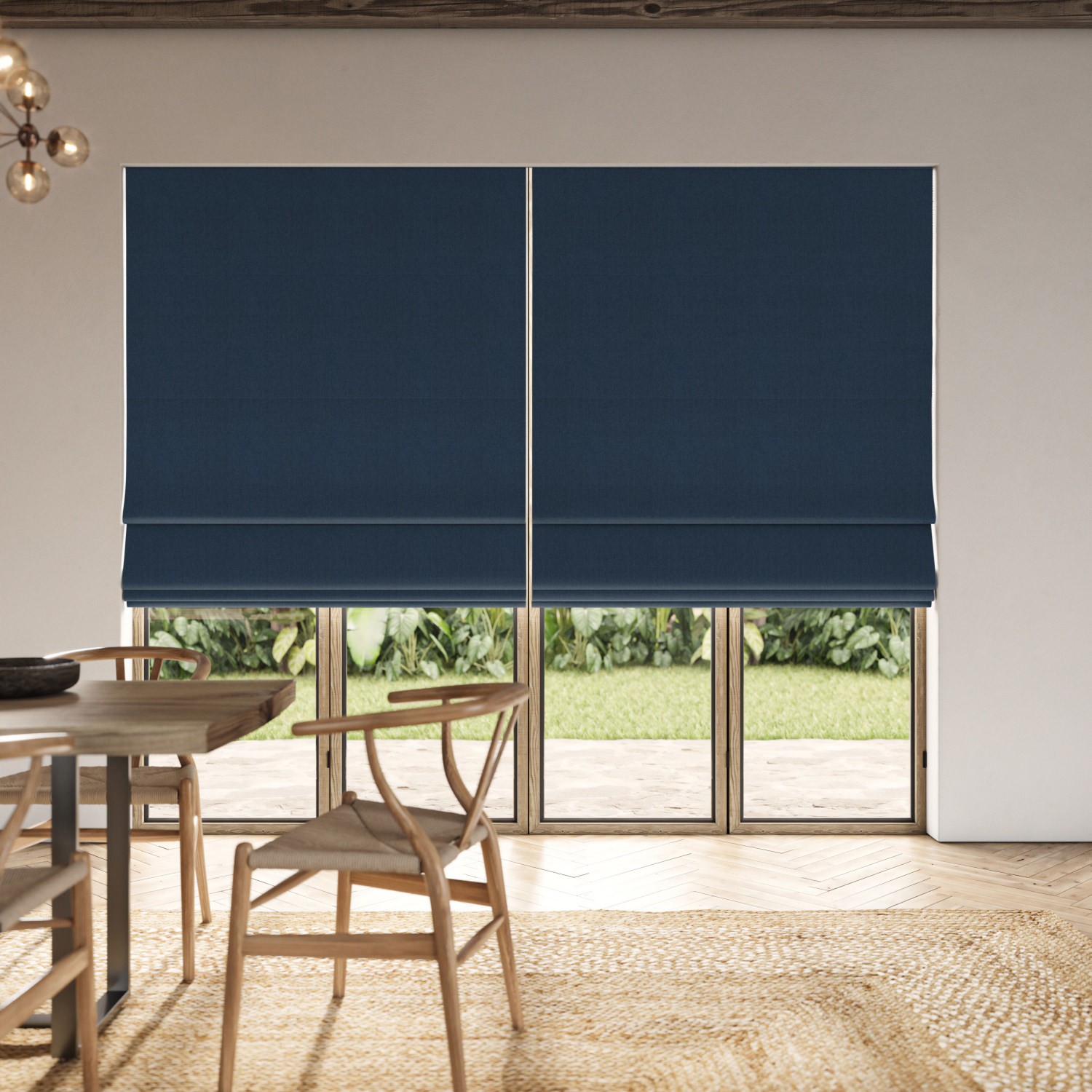 frida danube plain roman blind