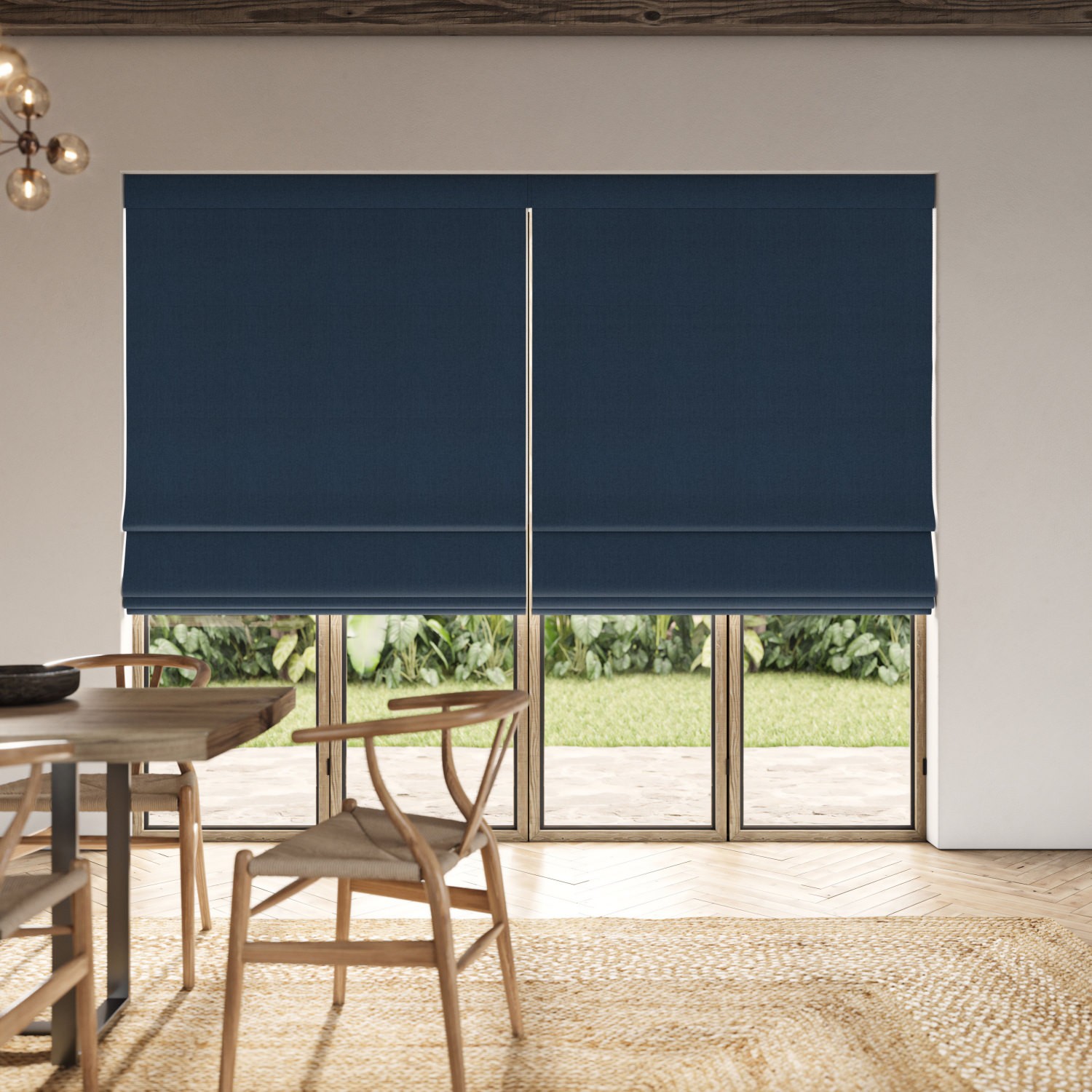 frida danube plain roman blind