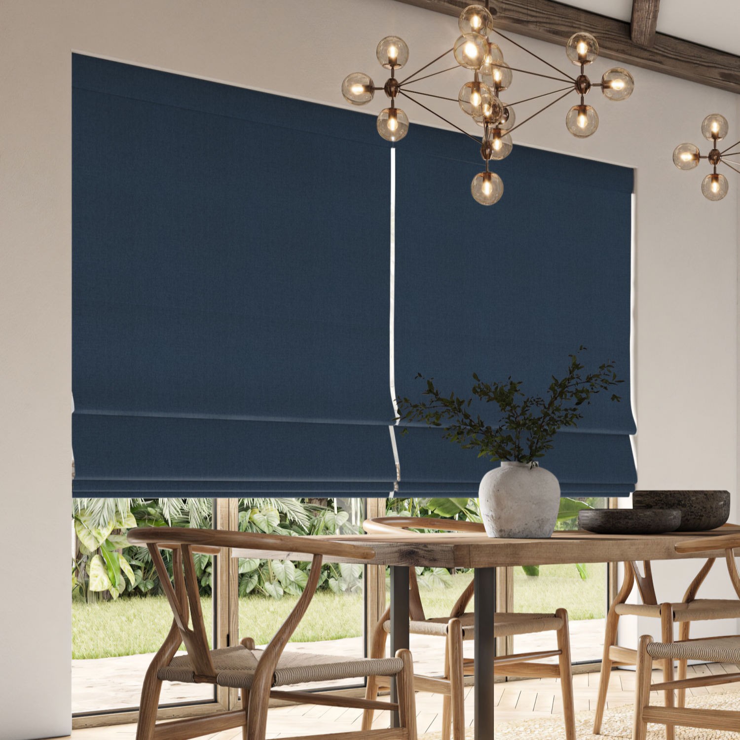 frida danube plain roman blind