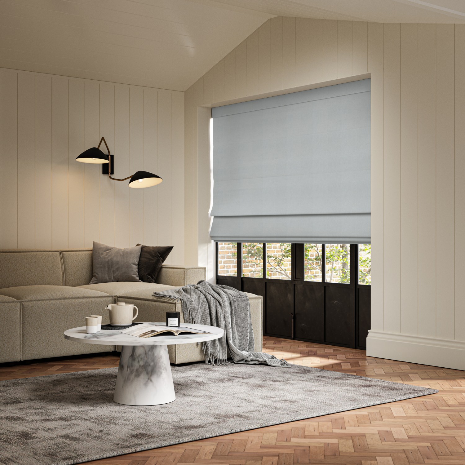gardner sky blackout roman blind