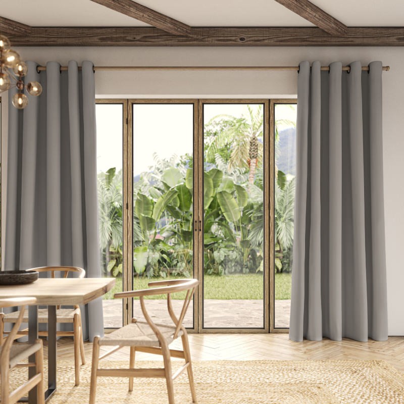 Harari Ash Blackout Curtain