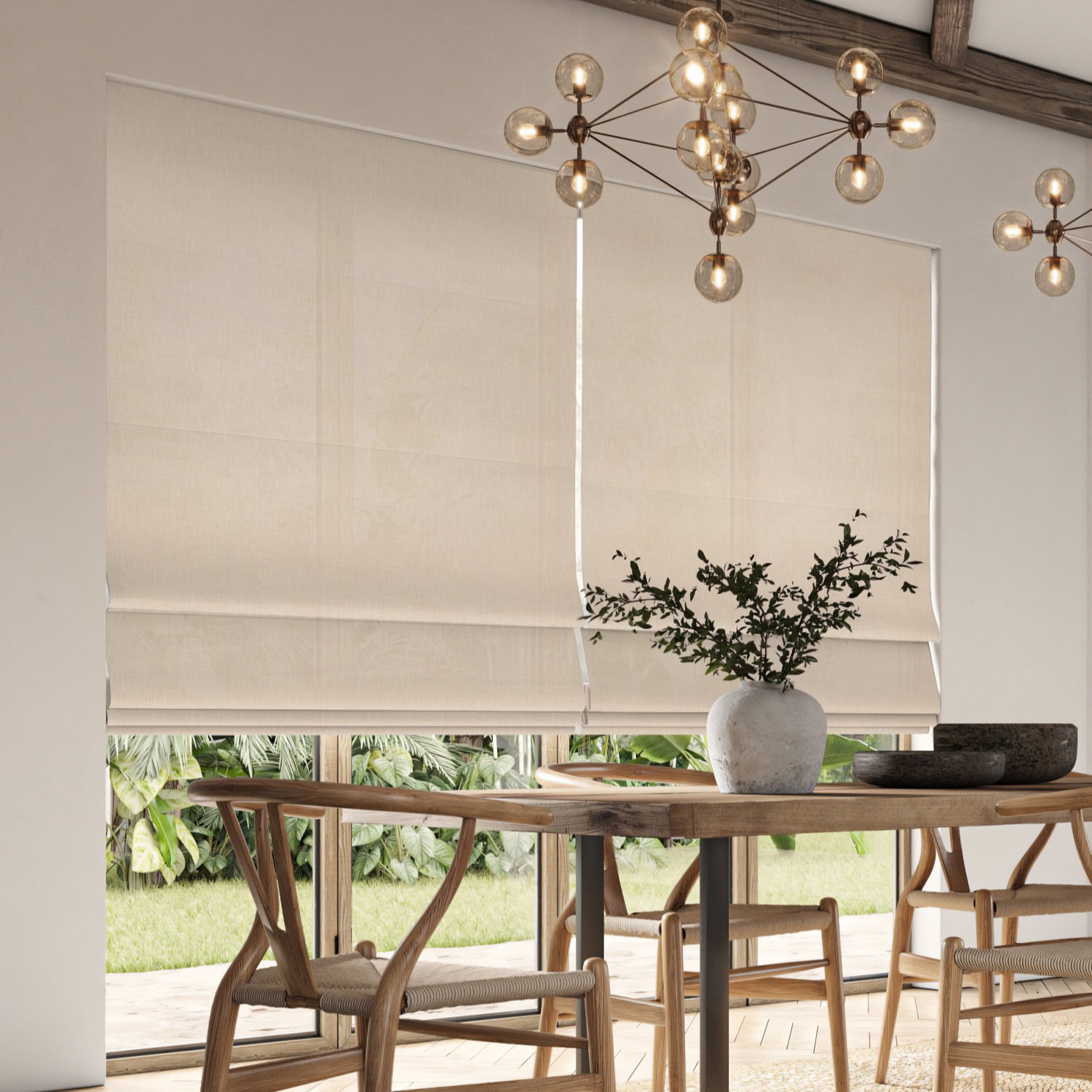 mulligan cream lf roman blind