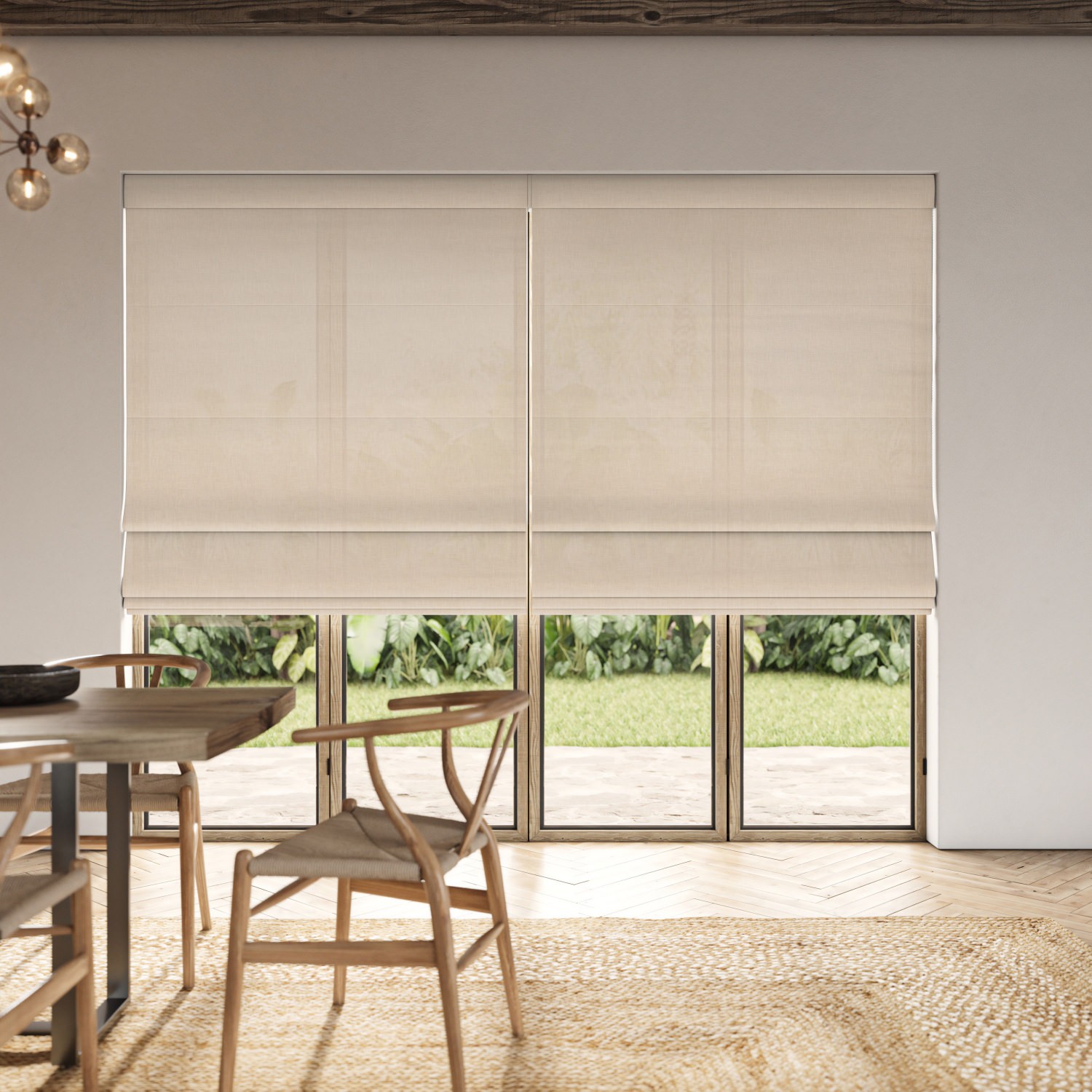 mulligan cream lf roman blind