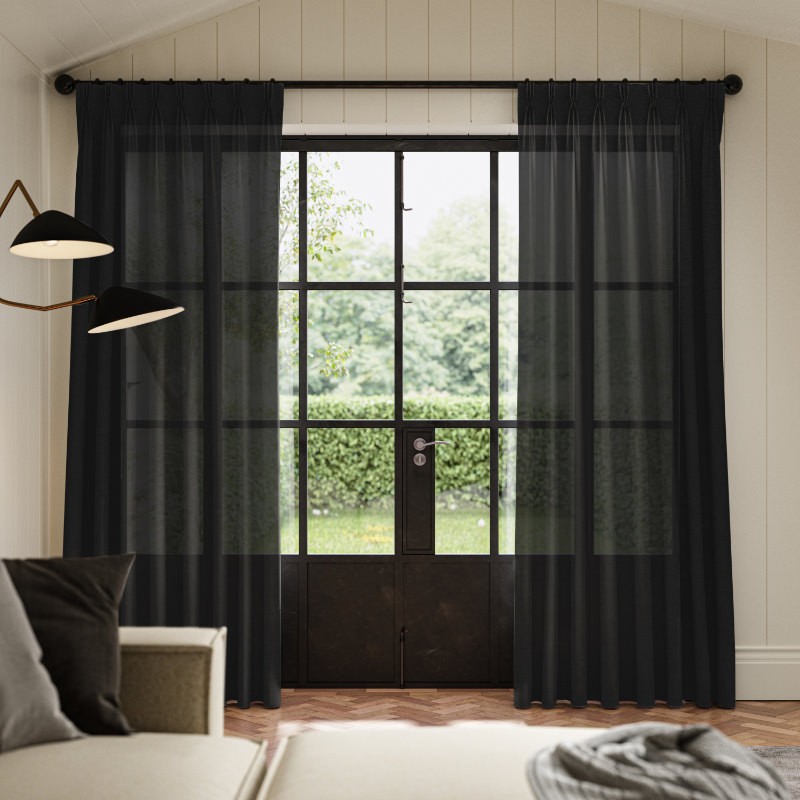 Mulligan Onyx Light Filtering Curtain