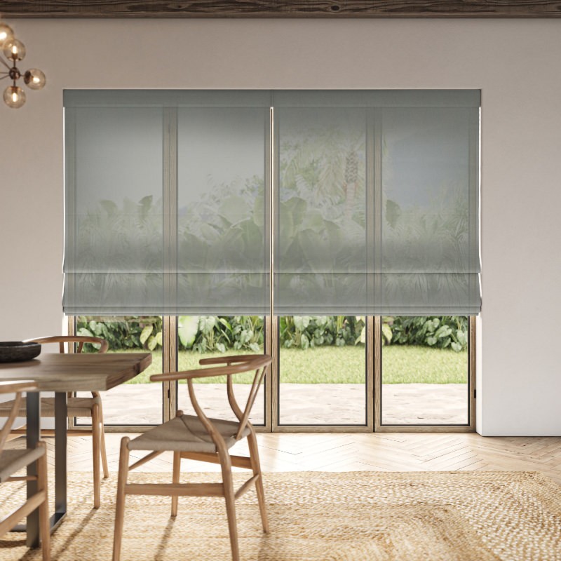 Mulligan Platinum Light Filtering Roman Blind