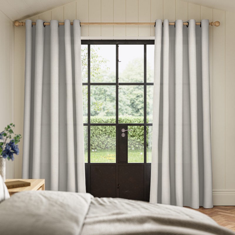 Mulligan White Light Filtering Curtain