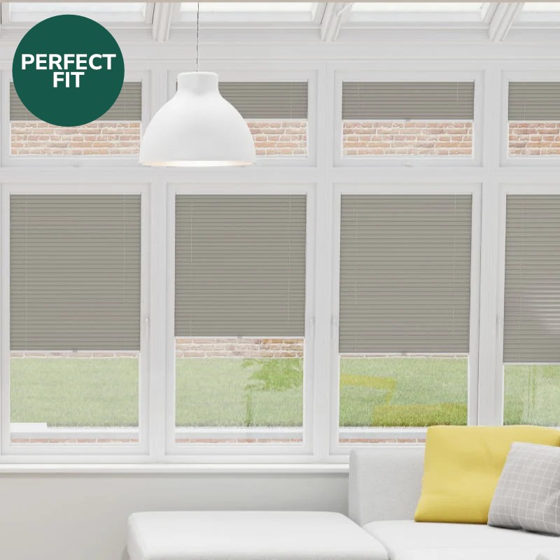 Perfect Fit Pearl Blackout Honeycomb Blind