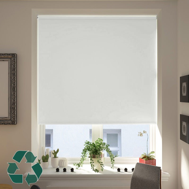 ReClaim Cool Grey Blackout Smart Roller Blind