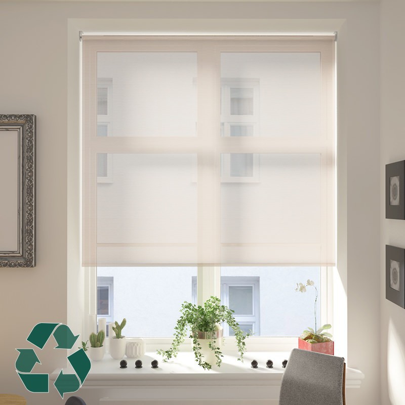 ReClaim Sand Screen Fabric Smart Roller Blind