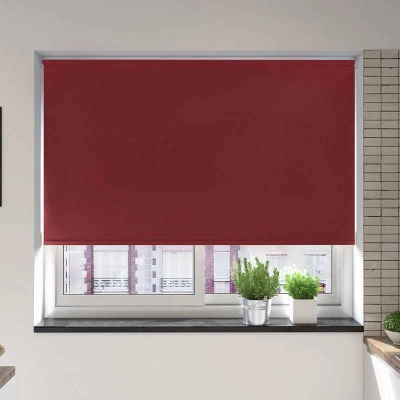 Milano Berry Blackout Premium XL Blackout Roller Blind