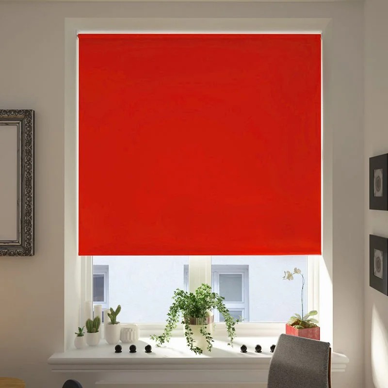 Milano Scarlet Blackout Battery / Solar Roller Blind