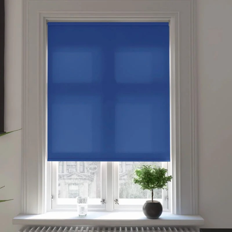 Verona Cobalt Dimout XL Mains Electric Roller Blind