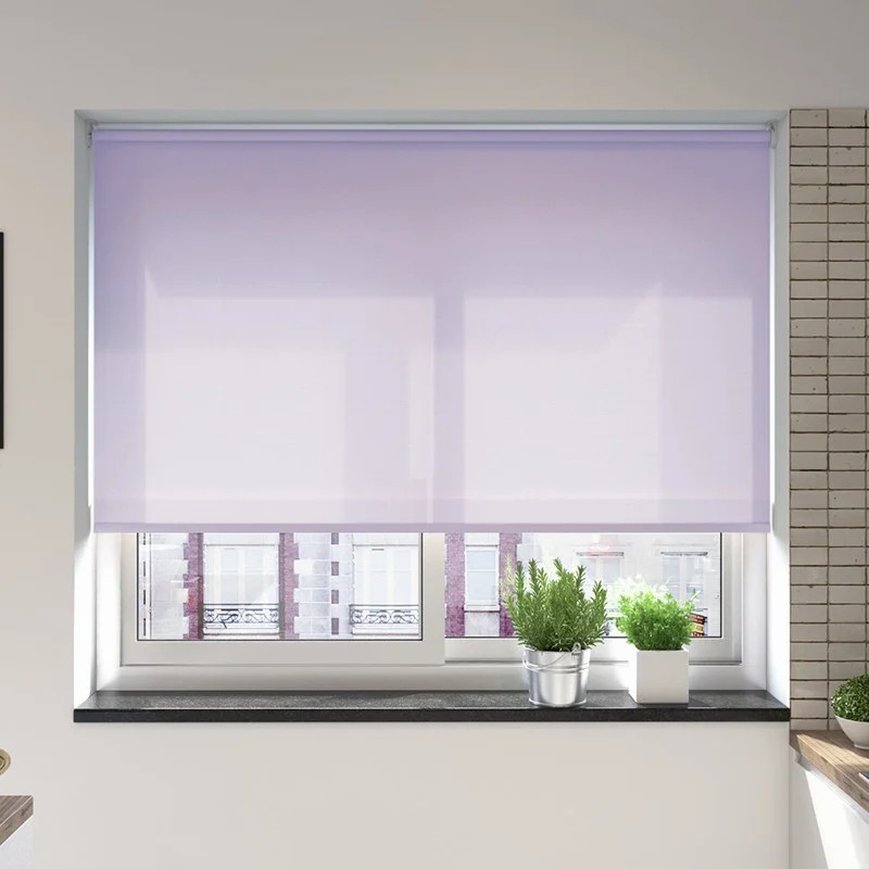 Verona Heather Dimout Battery / Solar Roller Blind