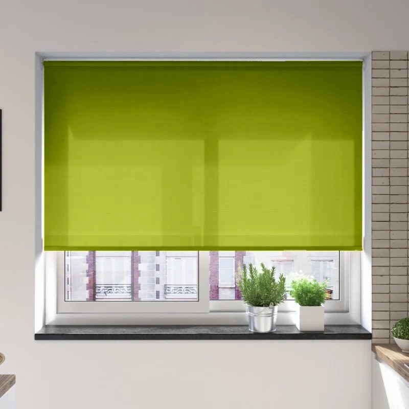 Verona Moss Dimout Battery / Solar Roller Blind