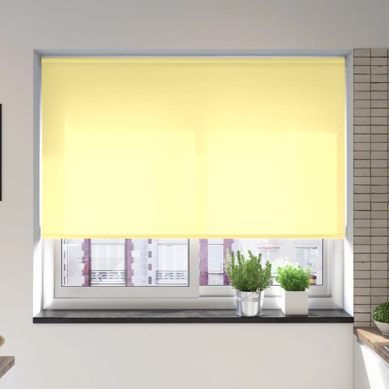 Verona Primrose Dimout Battery / Solar Roller Blind