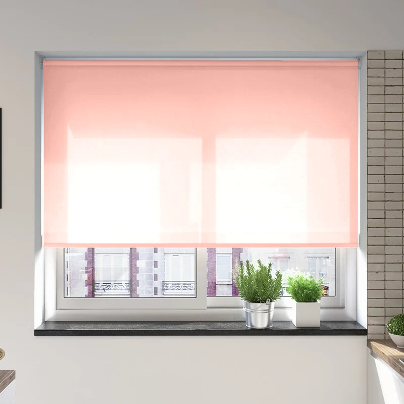 Verona Rose Dimout Battery / Solar Roller Blind