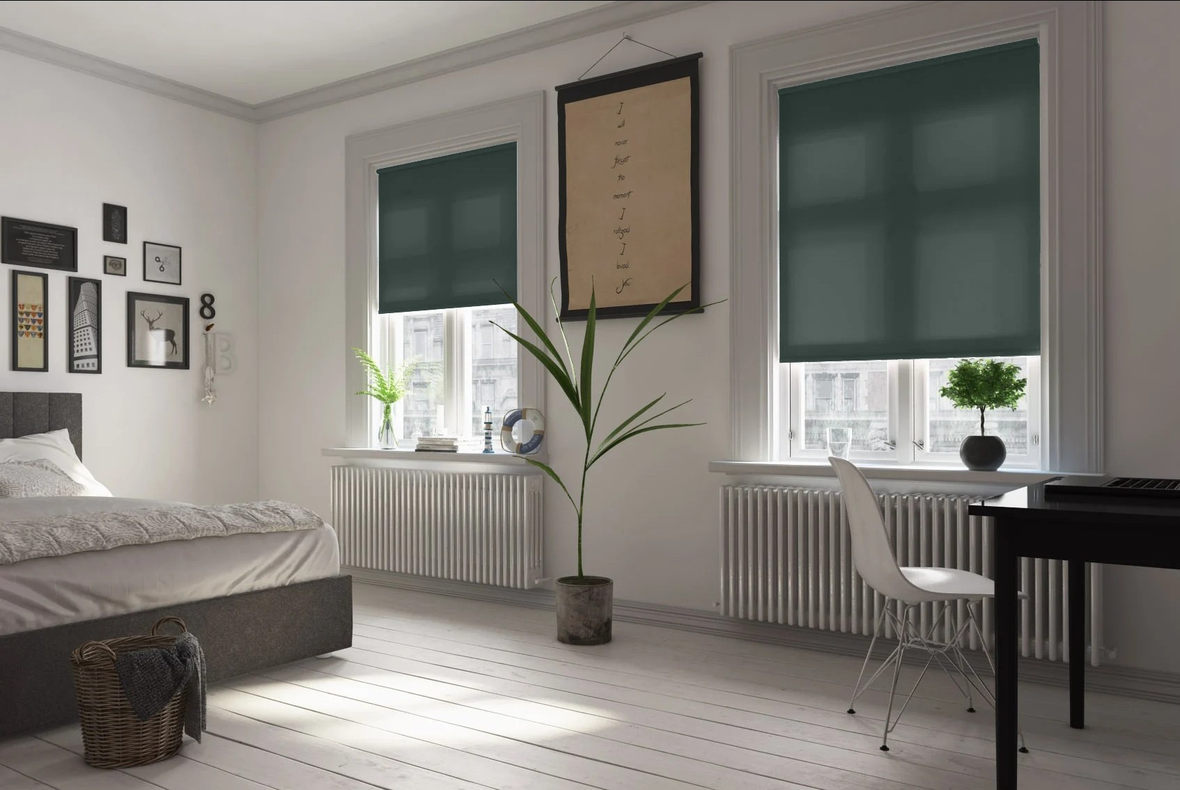 verona steel dimout roller blind