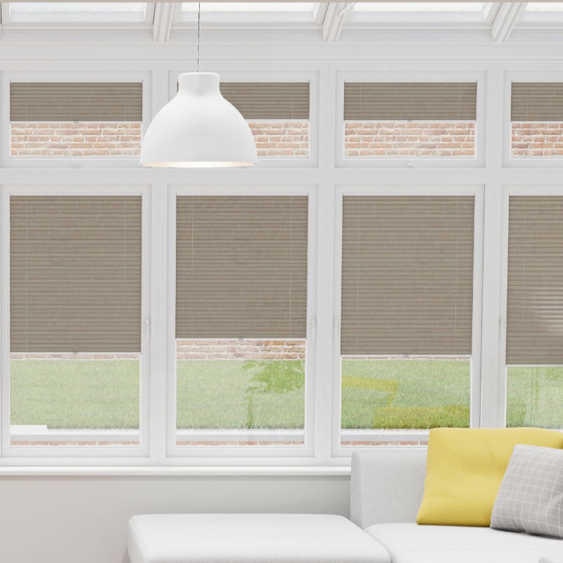 Prestige Sand Pleated Conservatory Blind