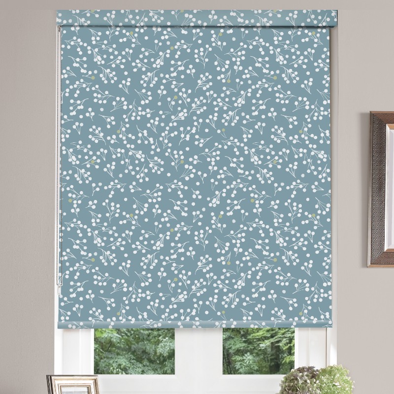 Santiago Cornflower Roller Blind