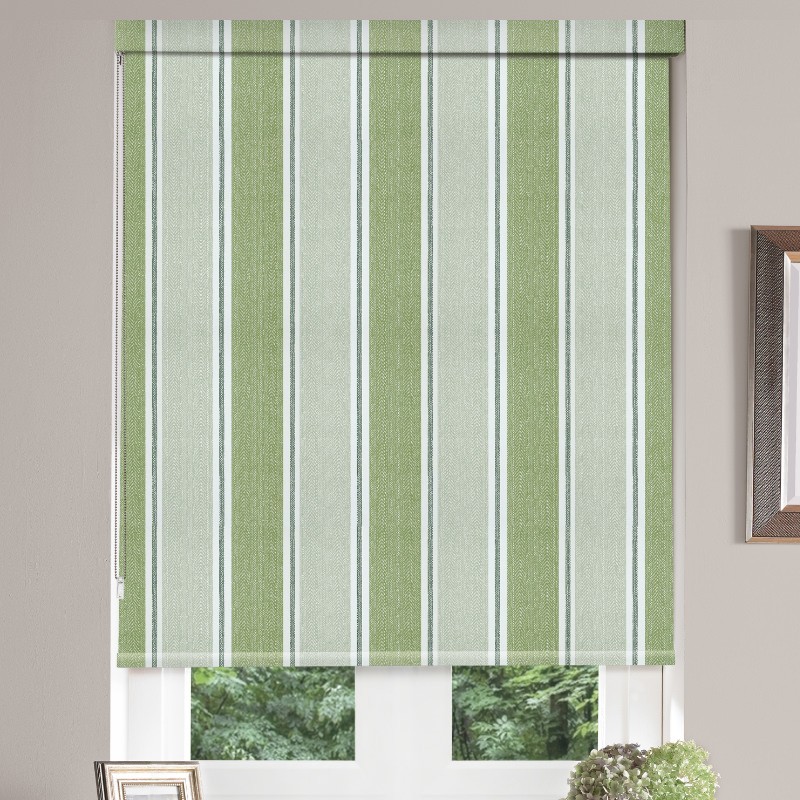 Santos Green Dimout Roller Blind