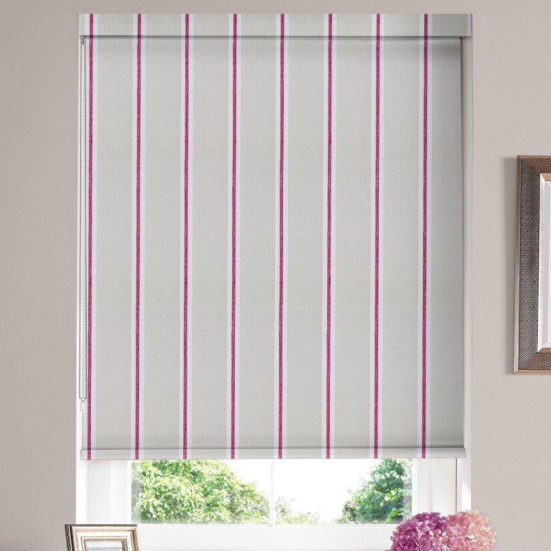 Santos Raspberry Roller Blind