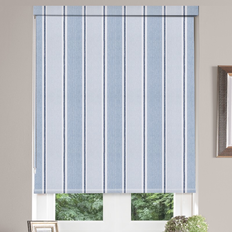 Santos Royal Blue Roller Blind