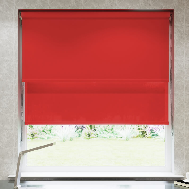 Scarlet Double Roller Blind