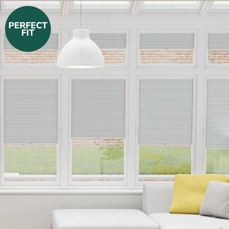 Perfect Fit Snow White Blackout Honeycomb Blind