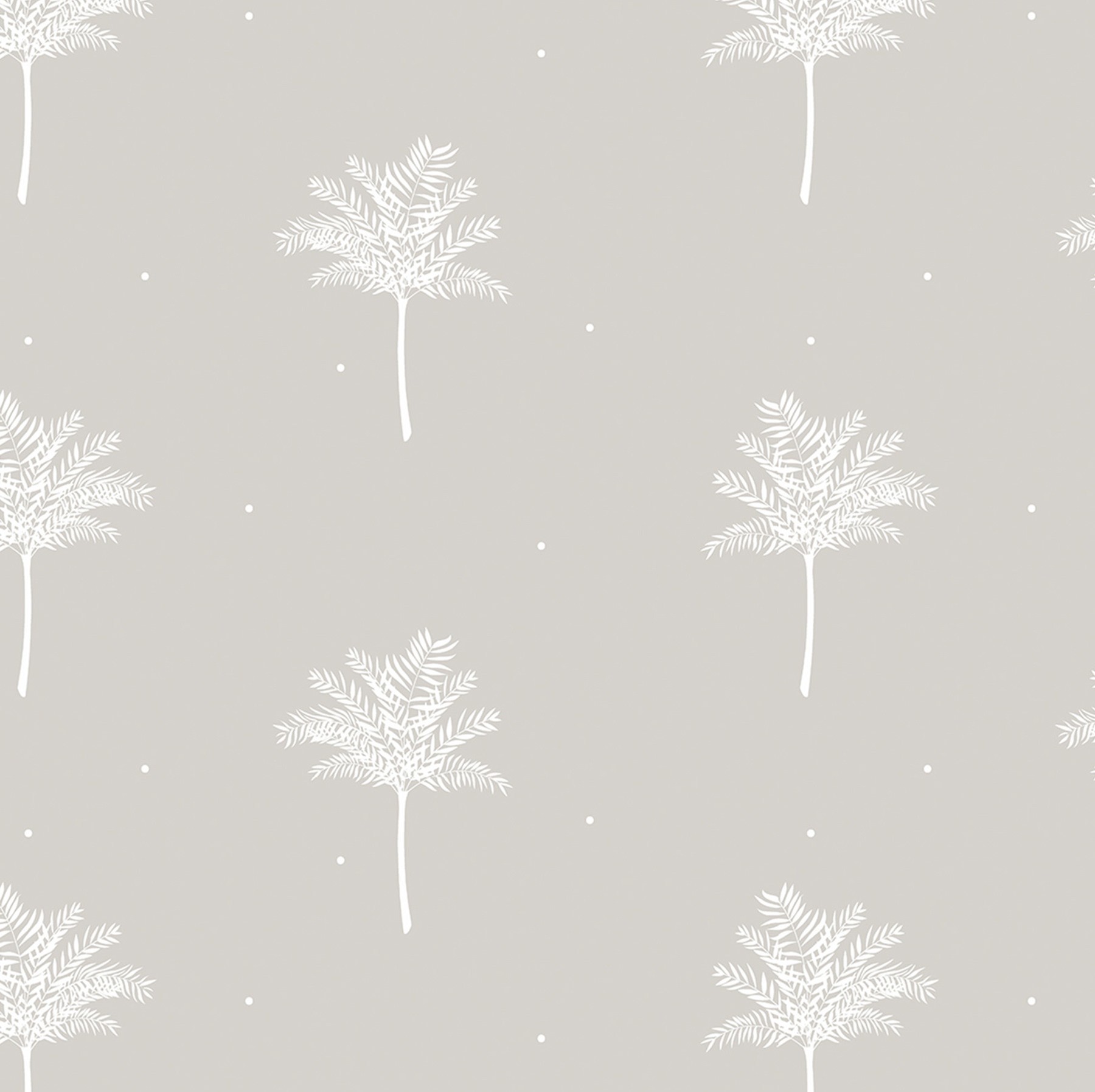 Sara Miller Small Palm Tree Linen Blackout Roller Blind