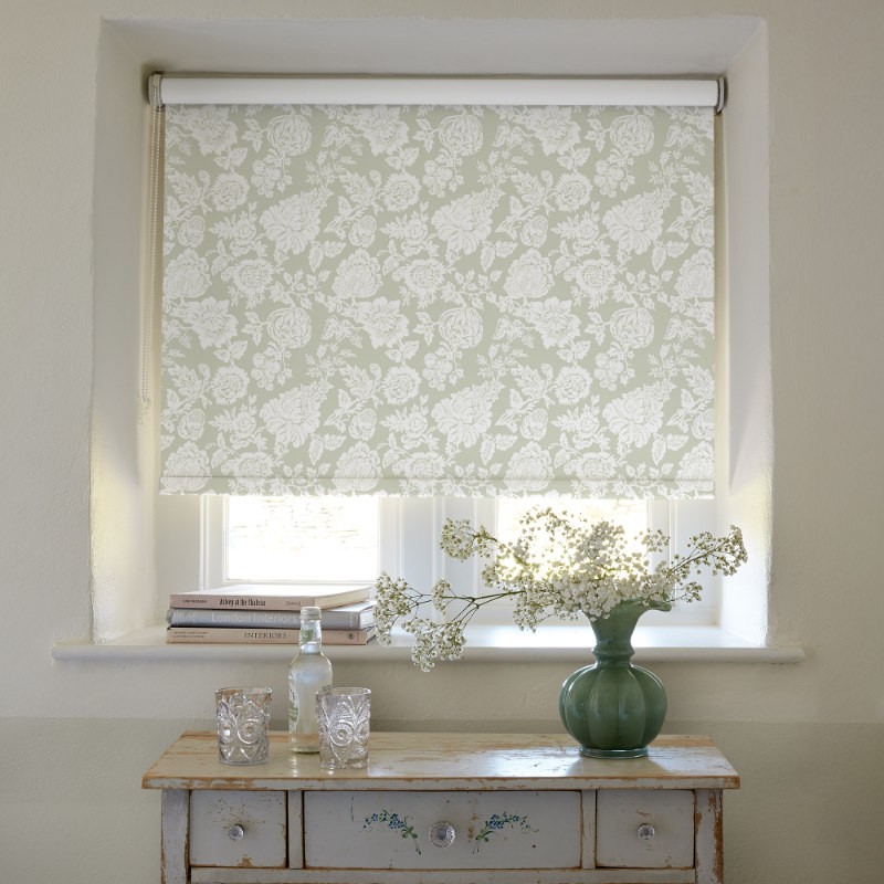 Stipple Sage Soft Touch Blackout Roller Blind