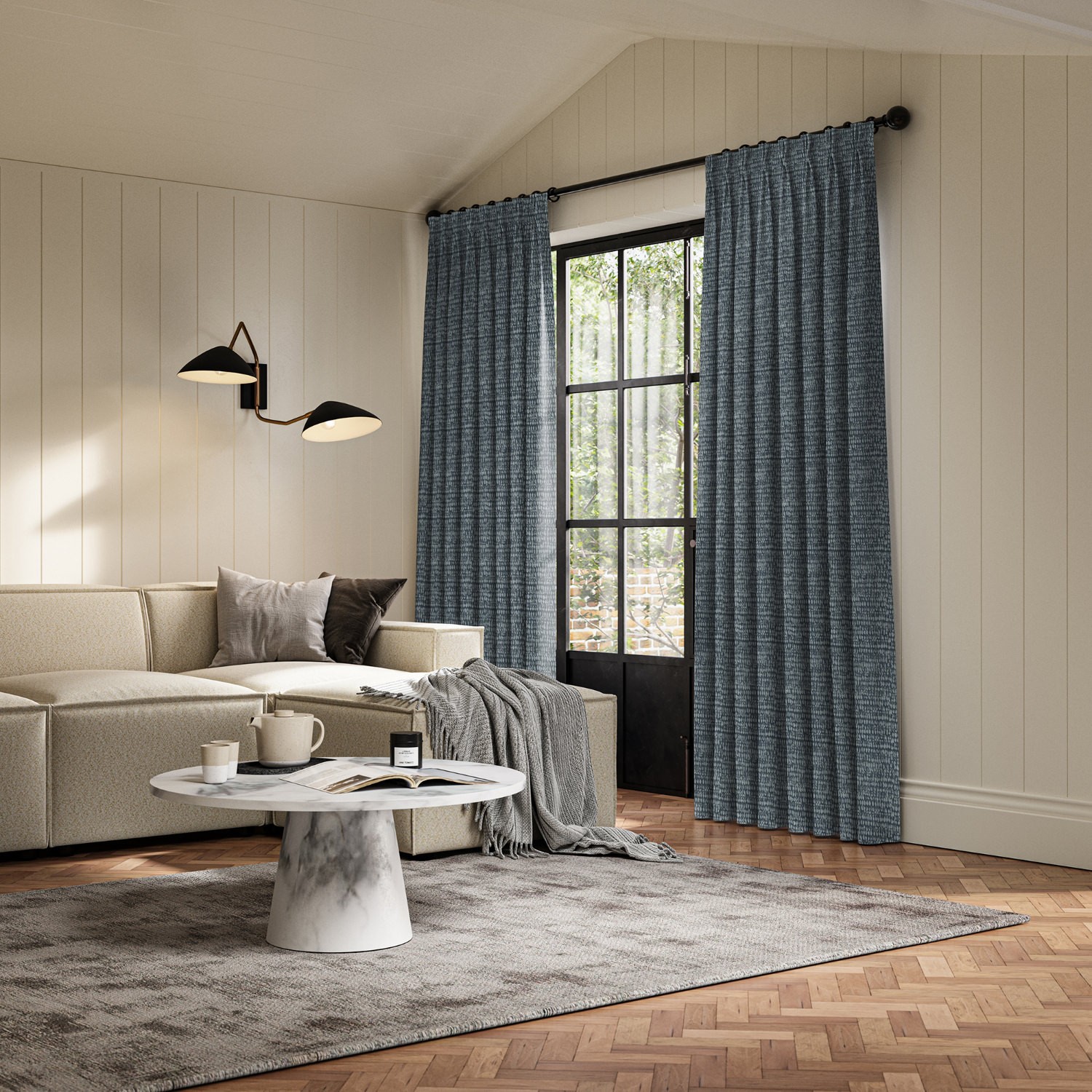 abelia danube jacquard curtain
