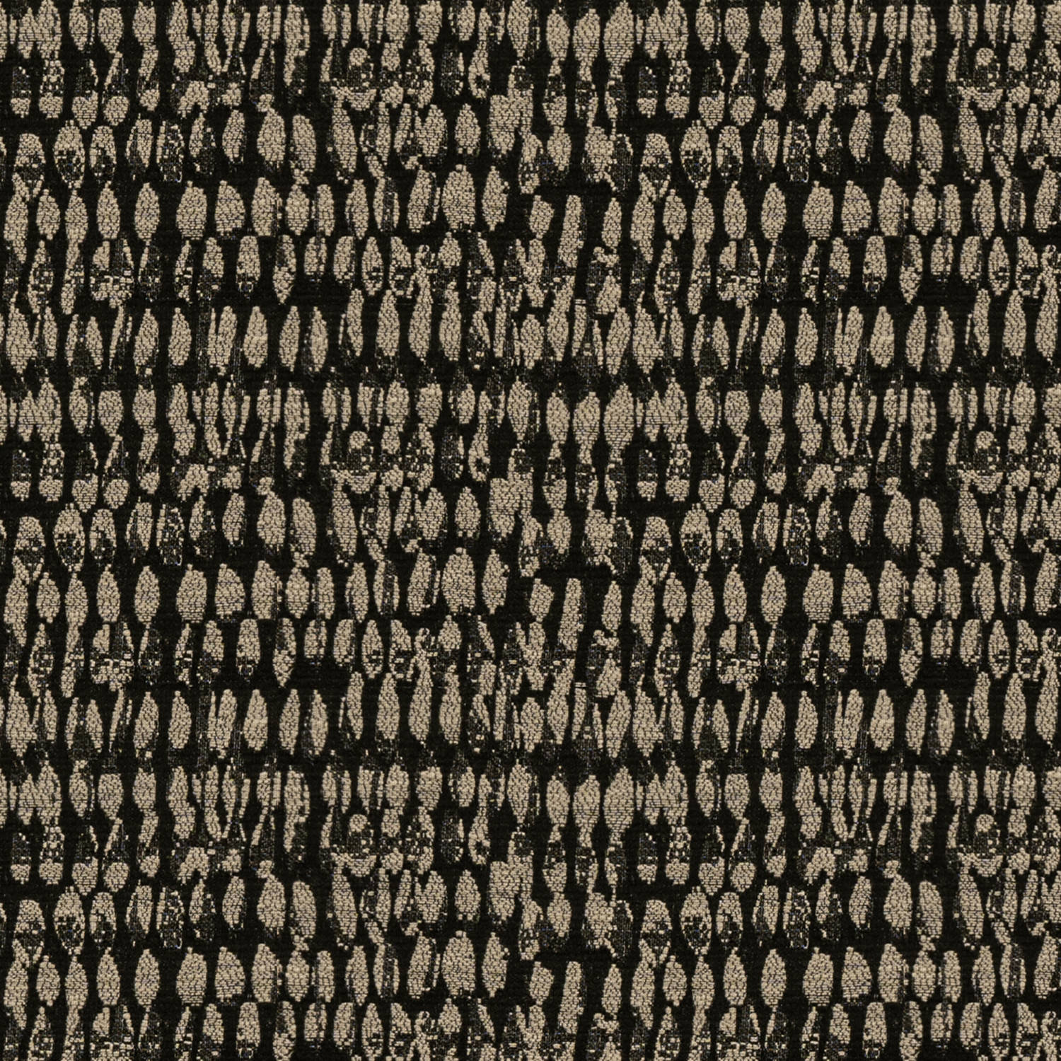 abelia noir jacquard curtain