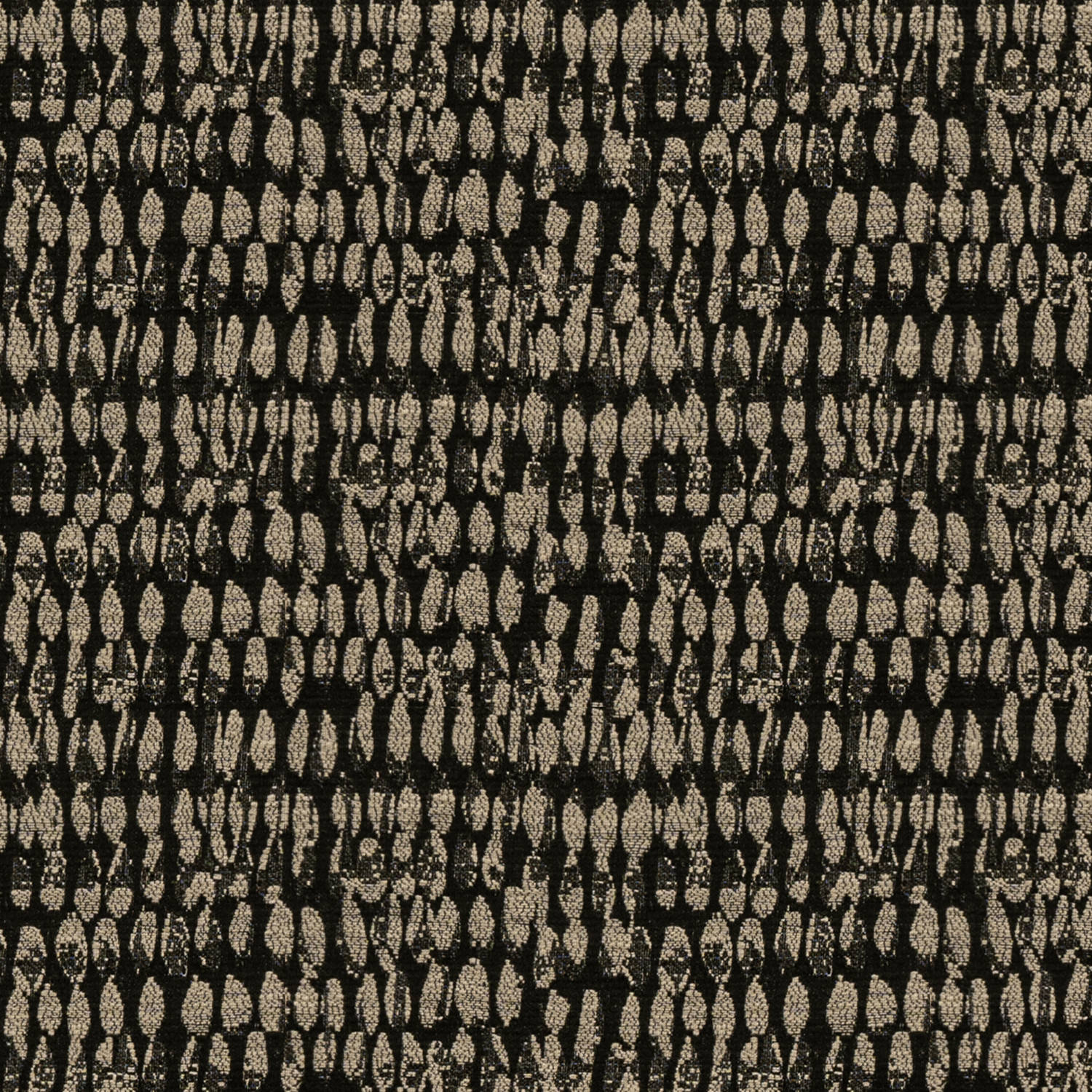 abelia noir jacquard roman blind