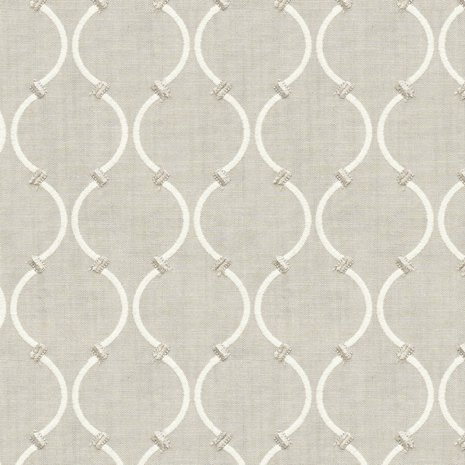 allen smoke embroidery roman blind