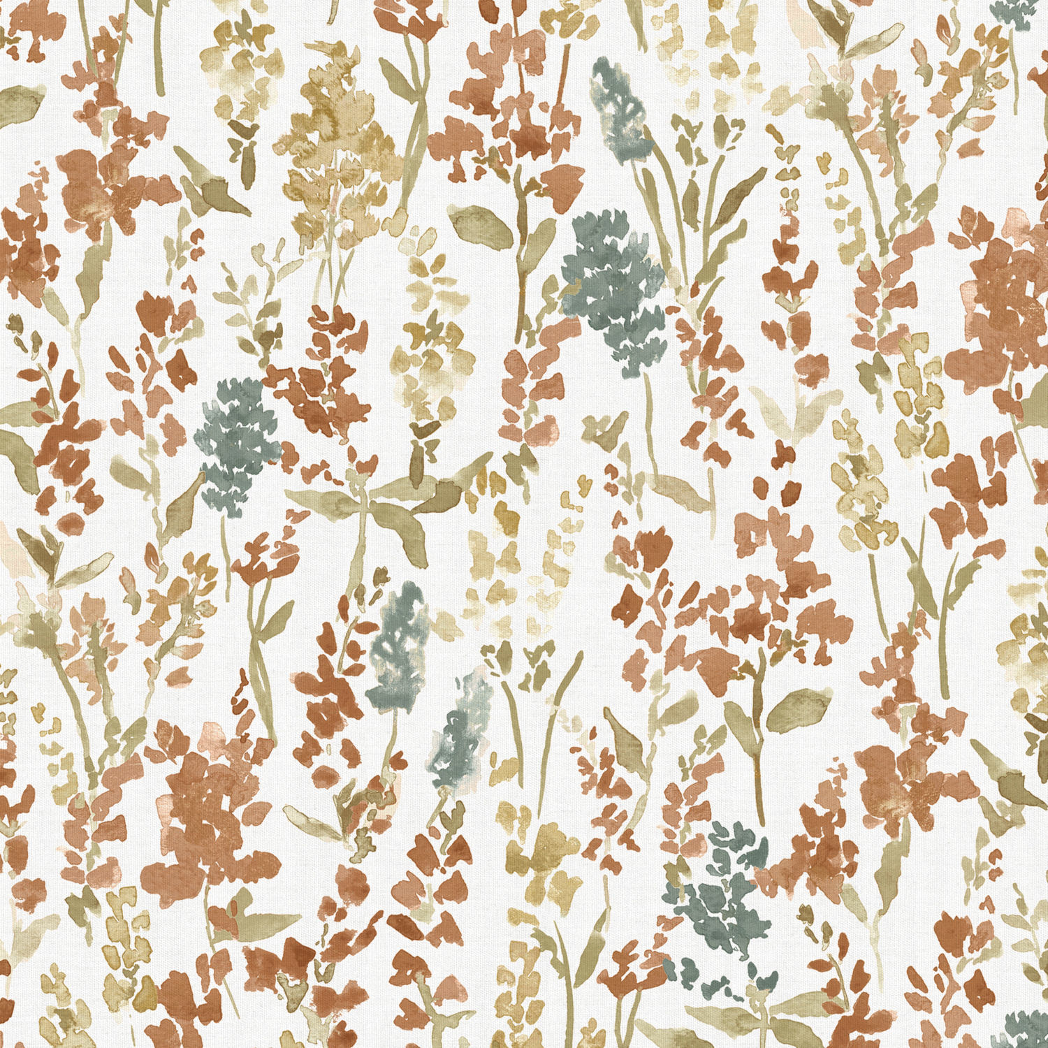 alluna ginger printed curtain