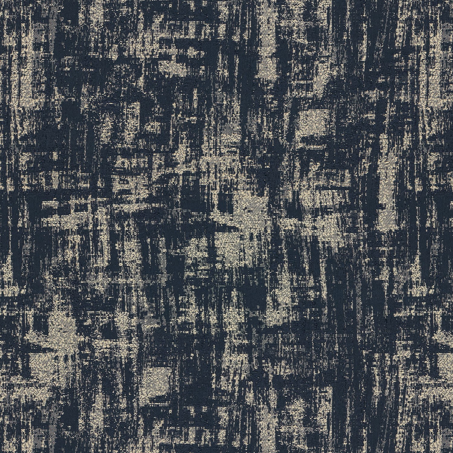 andoh indigo jacquard roman blind