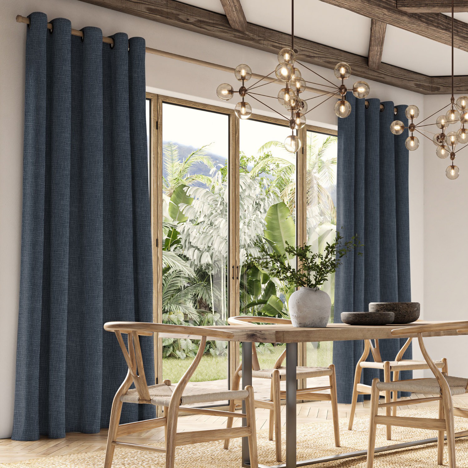 anua ink plain curtain