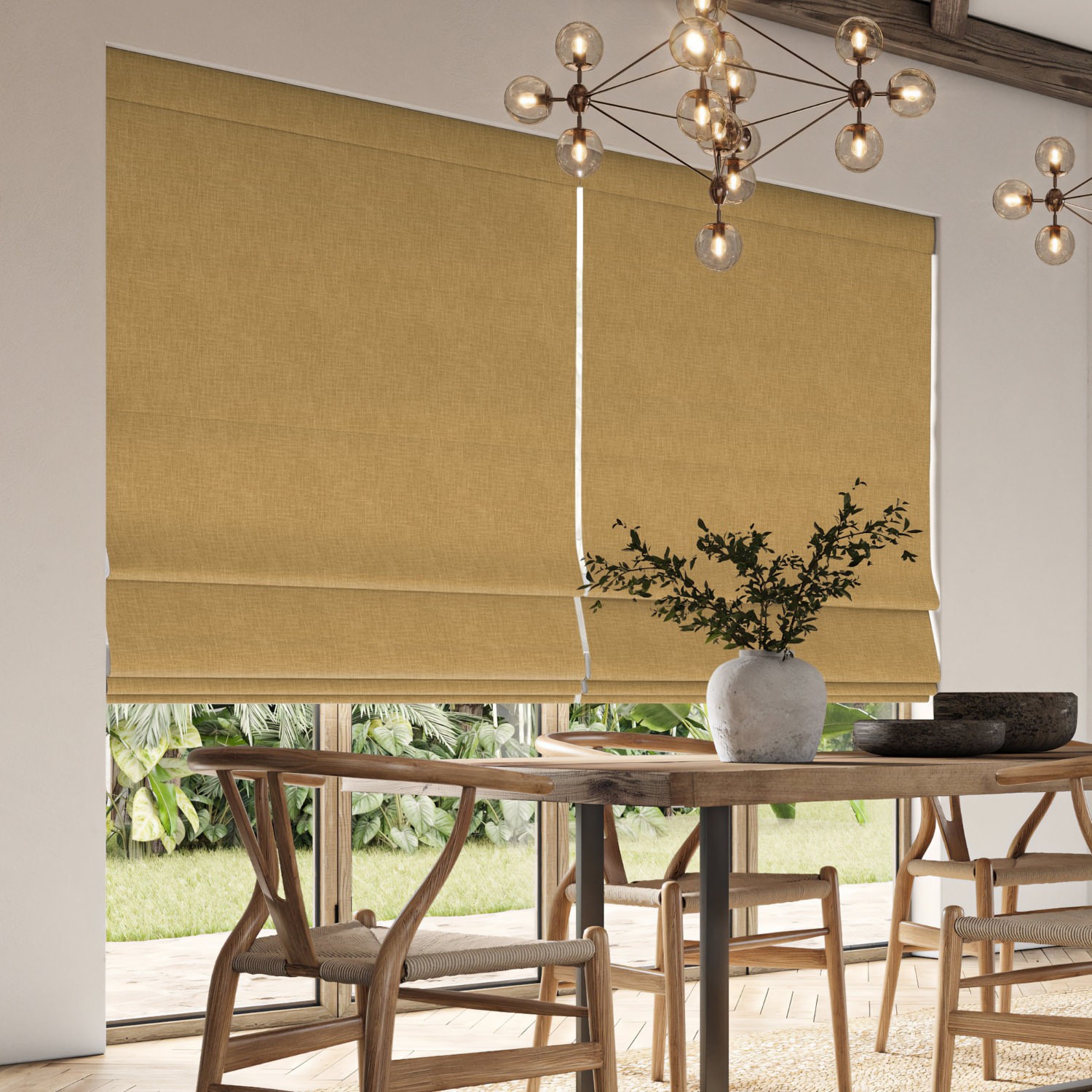 anua ochre plain roman blind