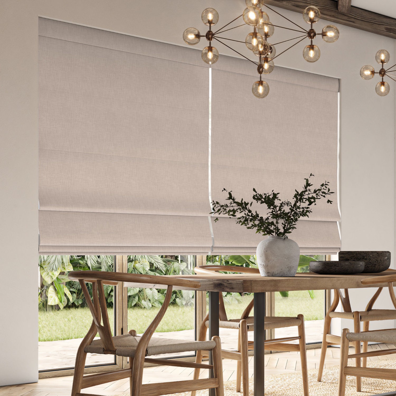 anua shell plain roman blind