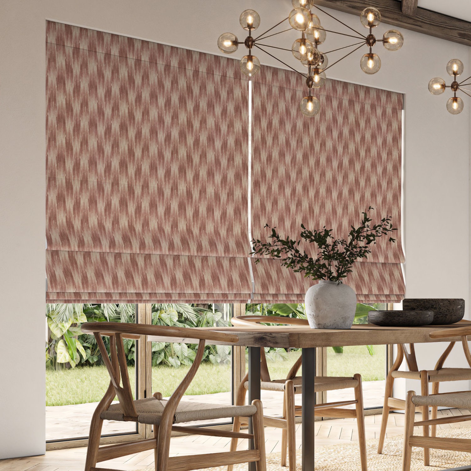 berlanti mulberry woven roman blind