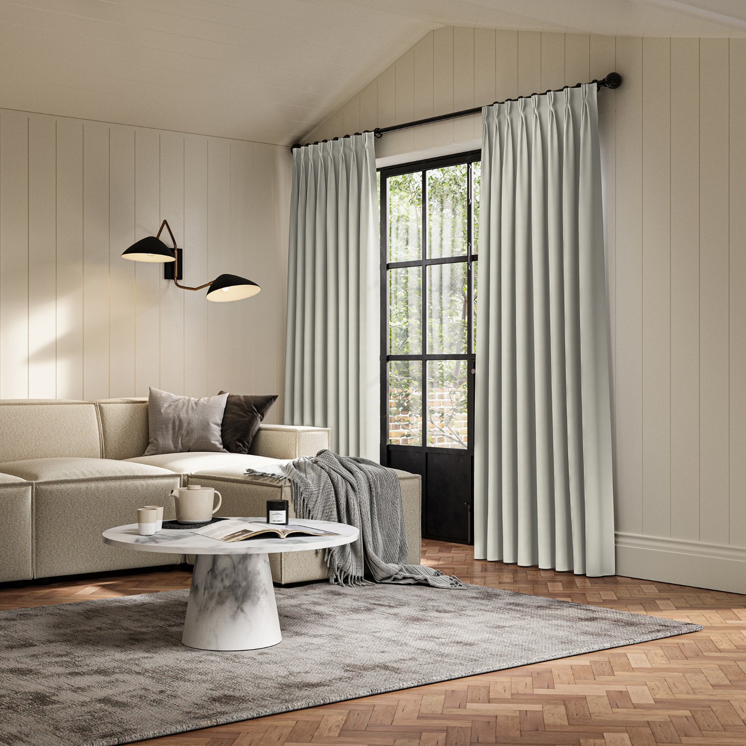 cassandra frost velvet curtain