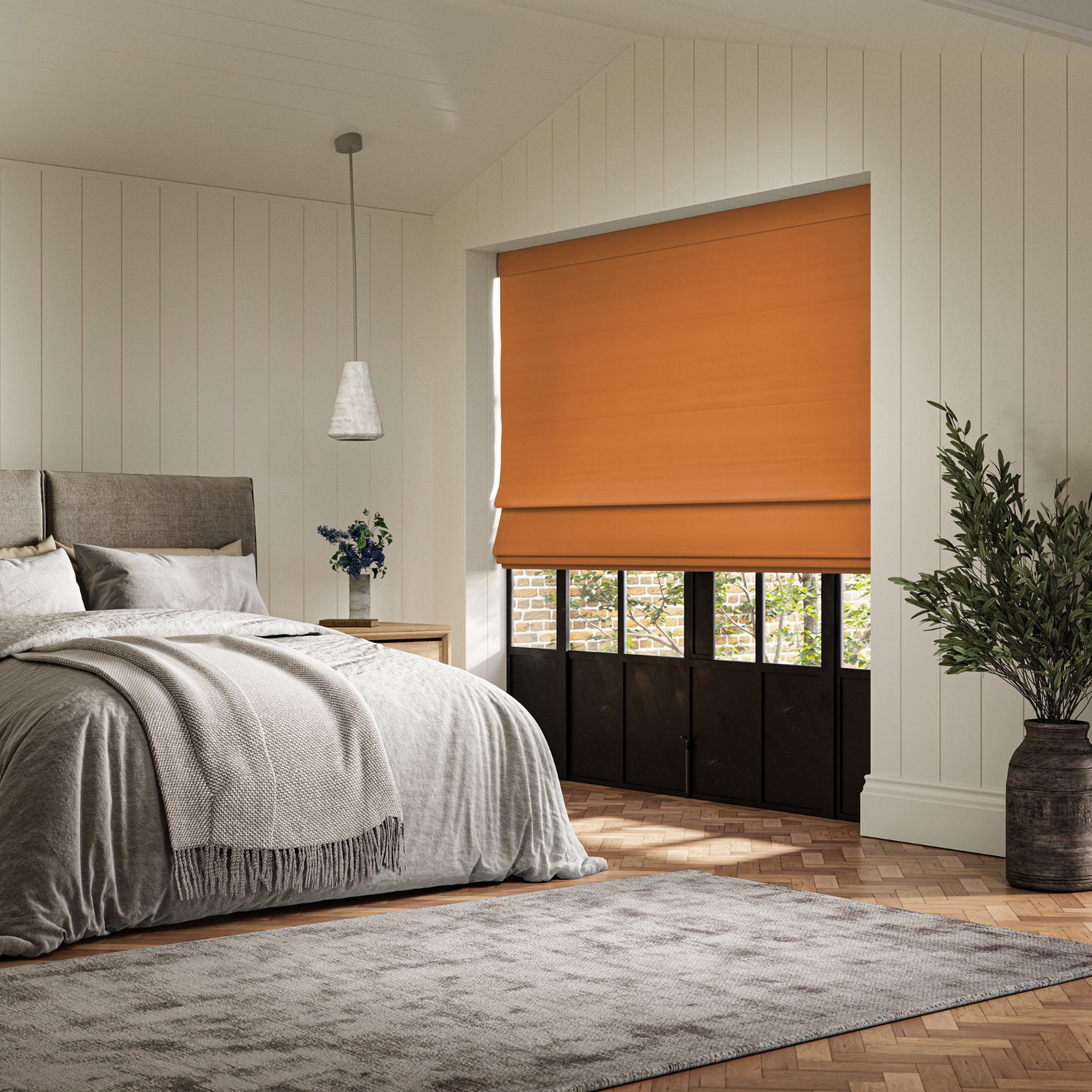 cassandra nectarine velvet roman blind