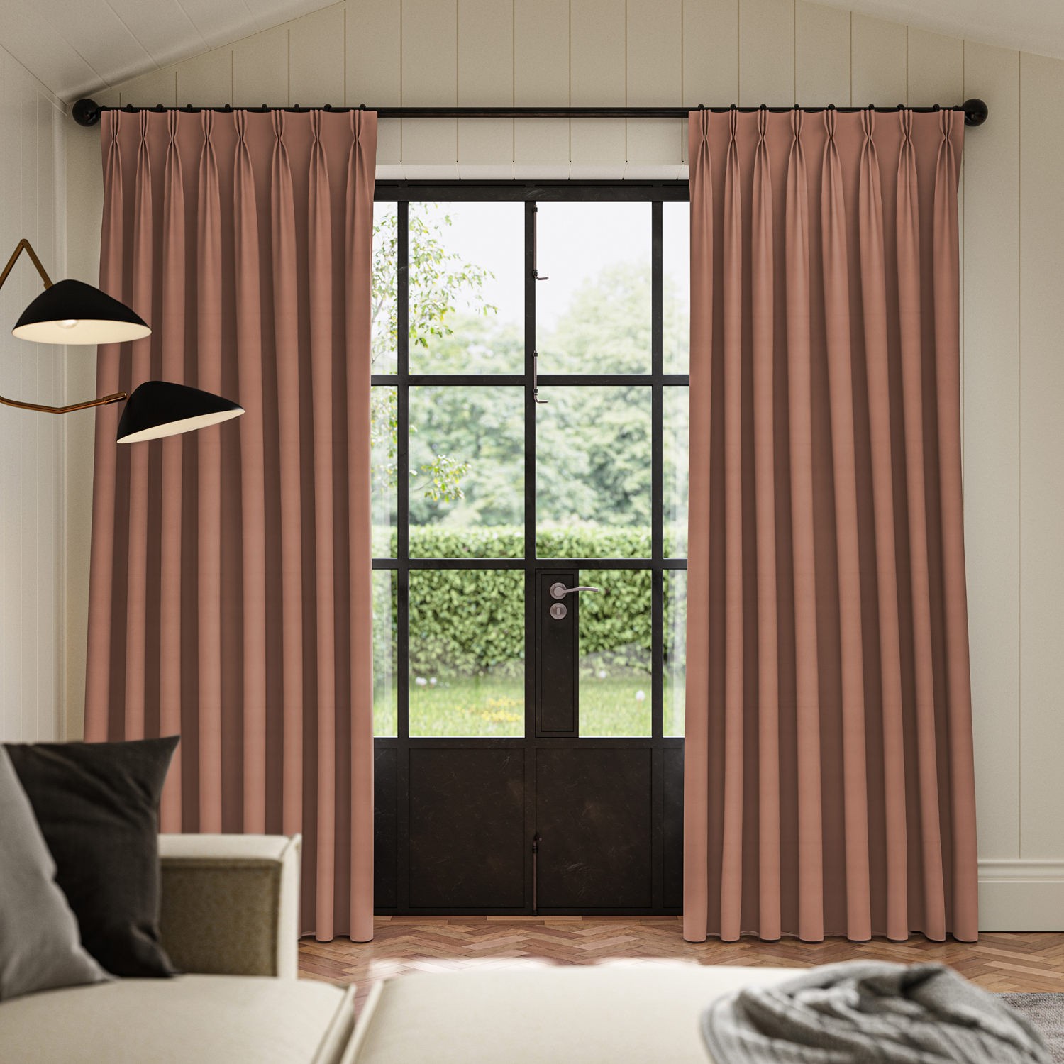 cassandra vintage velvet curtain
