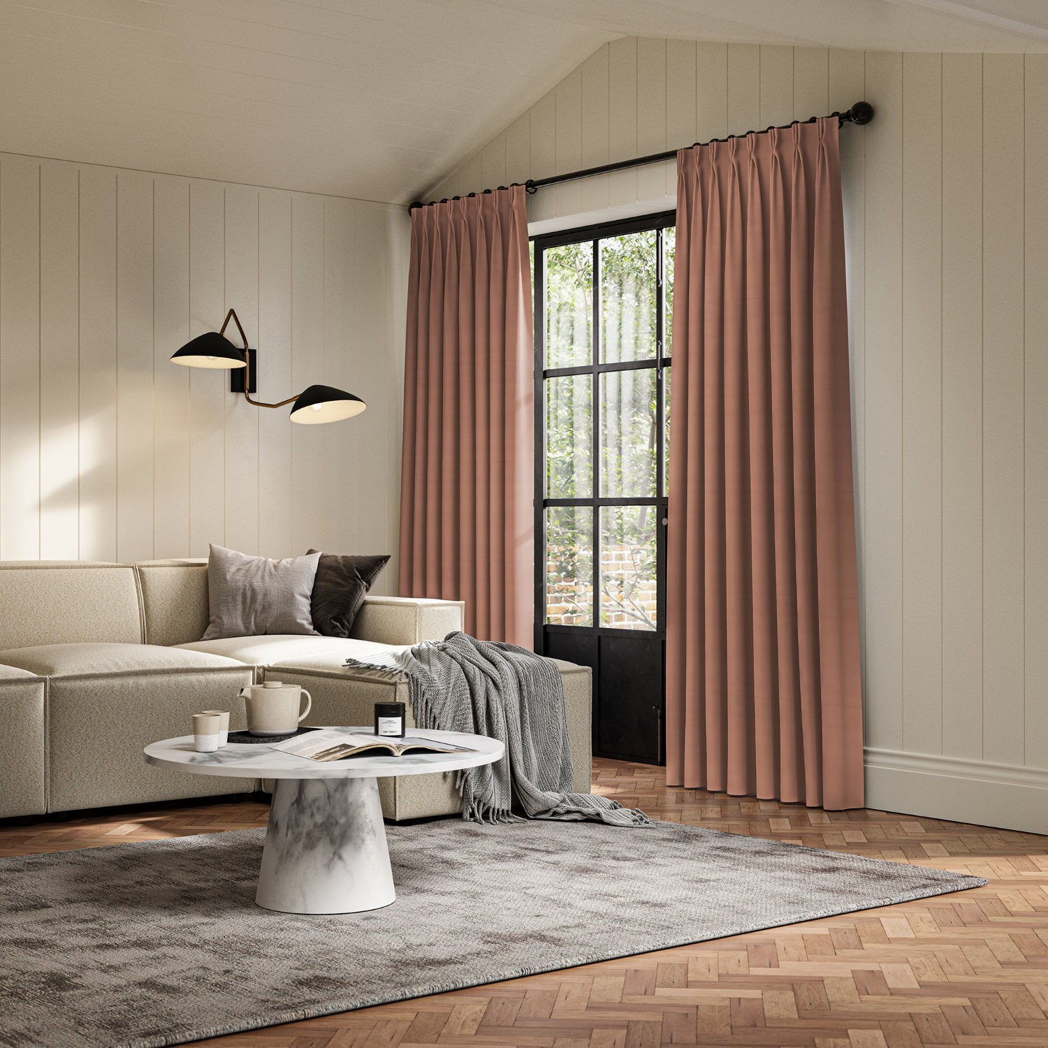cassandra vintage velvet curtain